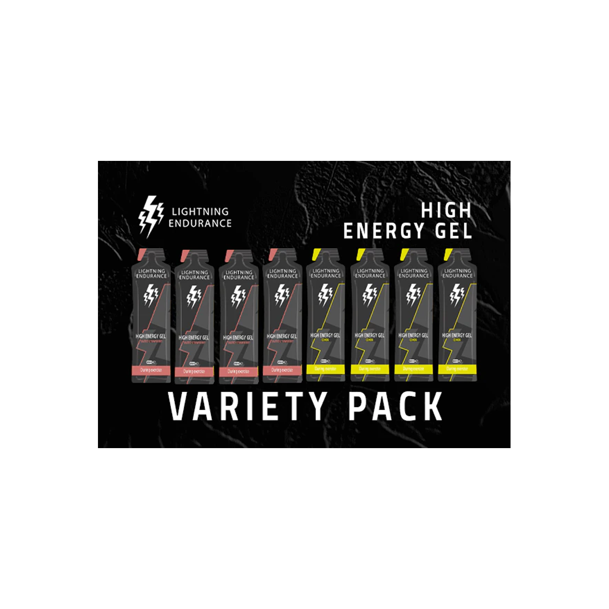 Lightning | High Energy Gel | Variety Pack | 12 x 60 ml