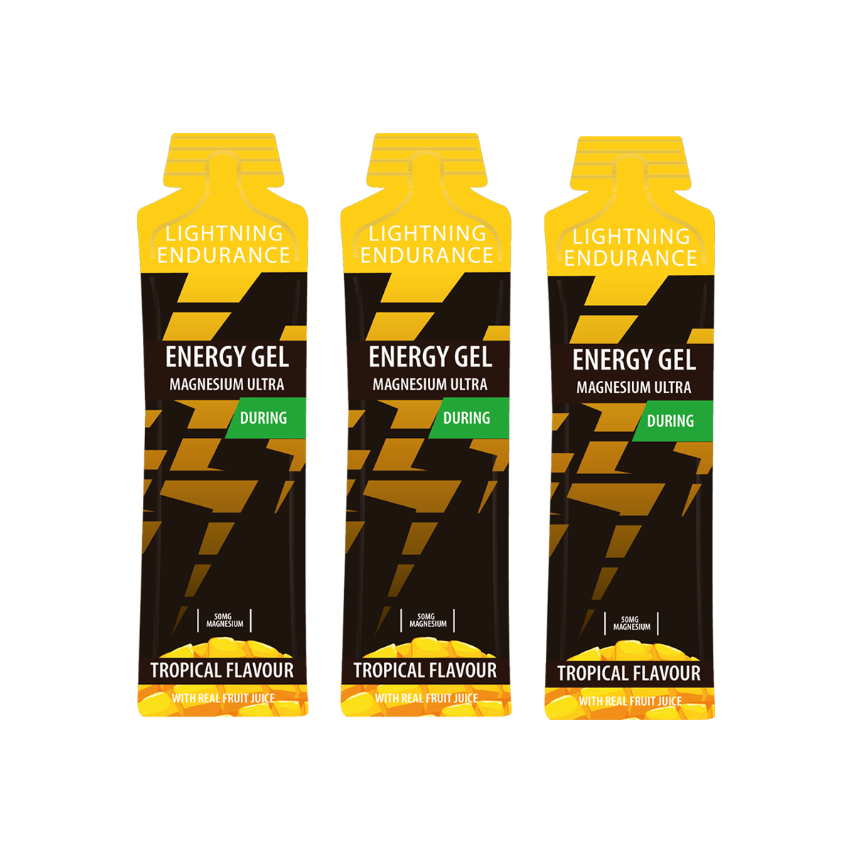 Lightning | Energy Gel Magnesium Ultra | Tropical | 60 ml