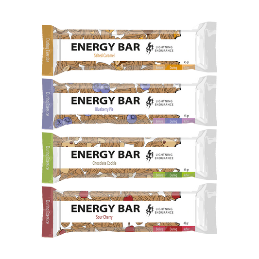 Lightning | Energy Bar | Variety Pack | 15 x 40g