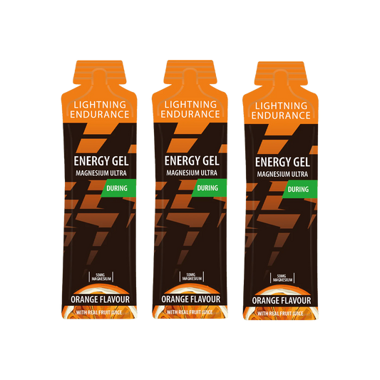 Lightning | Energy Gel Magnesium Ultra | Orange | 60 ml