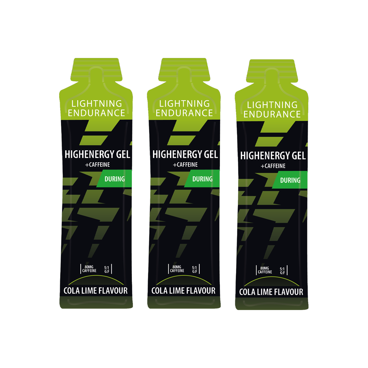 Lightning | High Energy Gel + Caffeine | Cola Lime | 60 ml