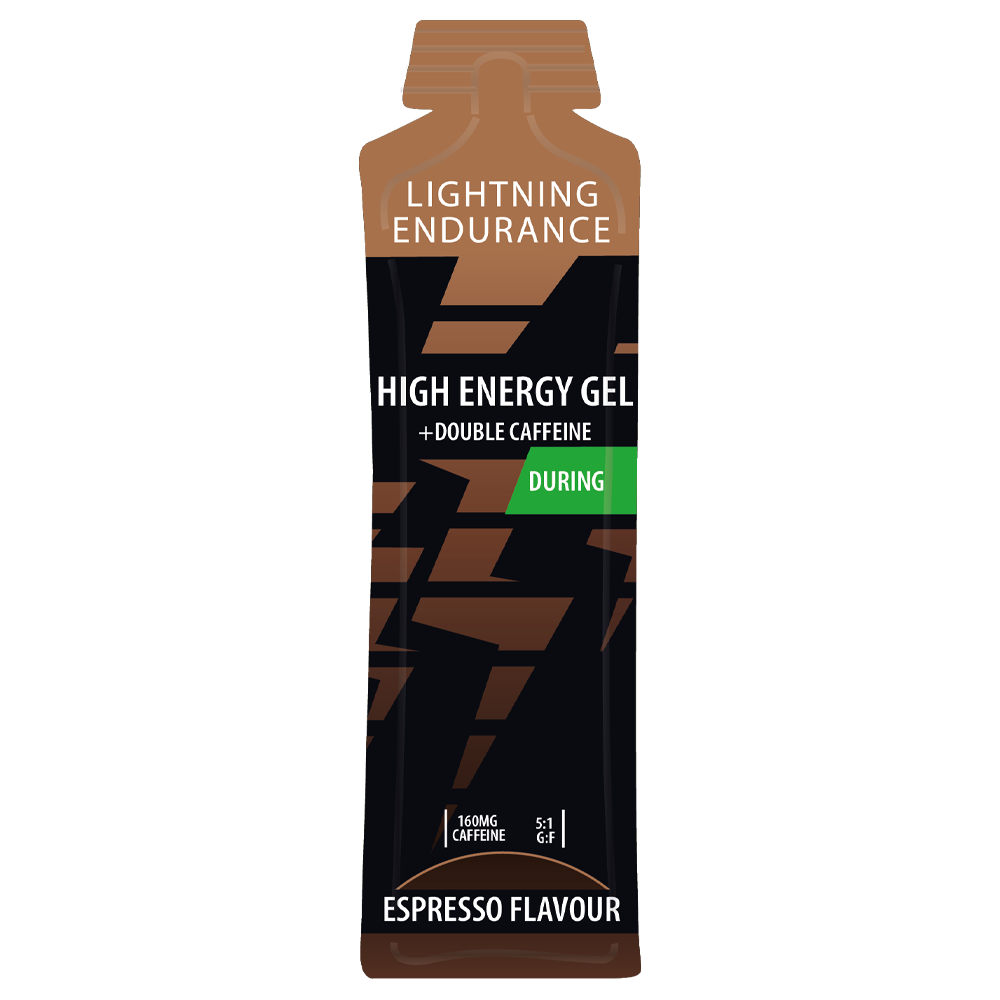 Lightning | High Energy Gel + Caffeine | Double Espresso | 60 ml