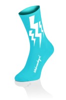 Lightning Prolen Cycling Socks Fluo Blue