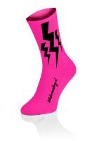 Lightning Prolen Cycling Socks Fluo Pink
