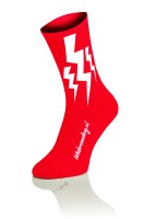 Lightning Prolen Cycling Socks Red